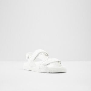 Aldo Eowiliwia Sling Back Sandal in White - Size 8
